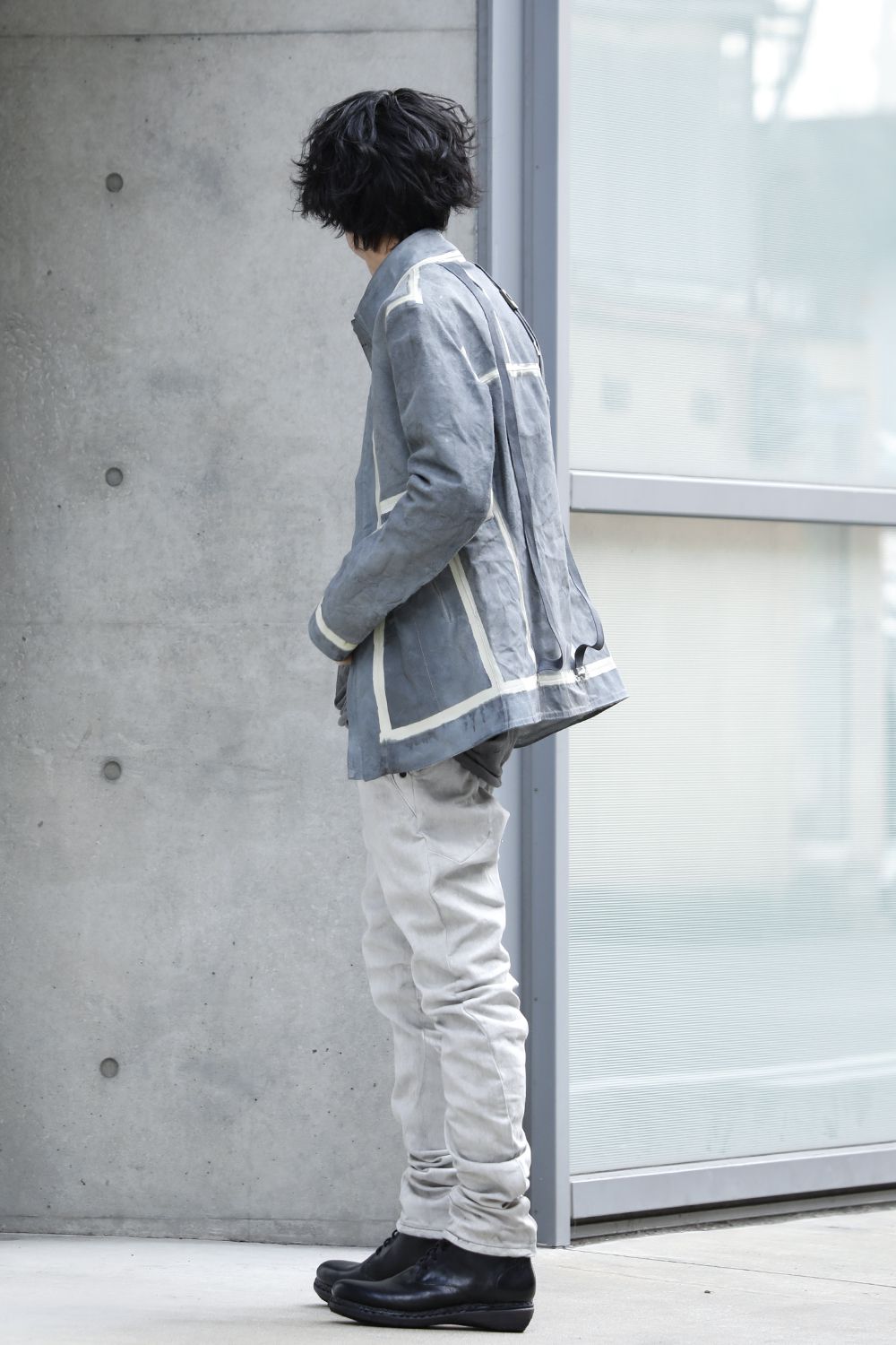 FASCINATE Limited Denim Slim Pants L.Charcoal