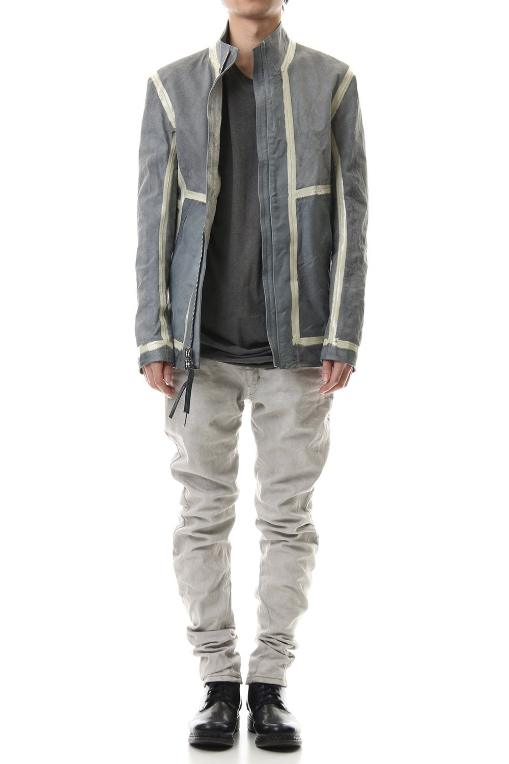 FASCINATE Limited Denim Slim Pants L.Charcoal