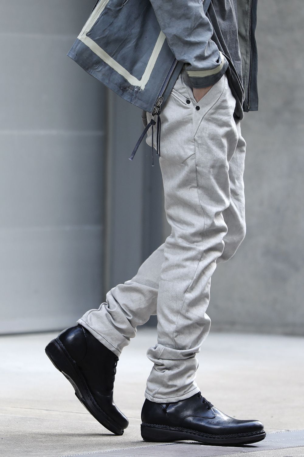 FASCINATE Limited Denim Slim Pants L.Charcoal