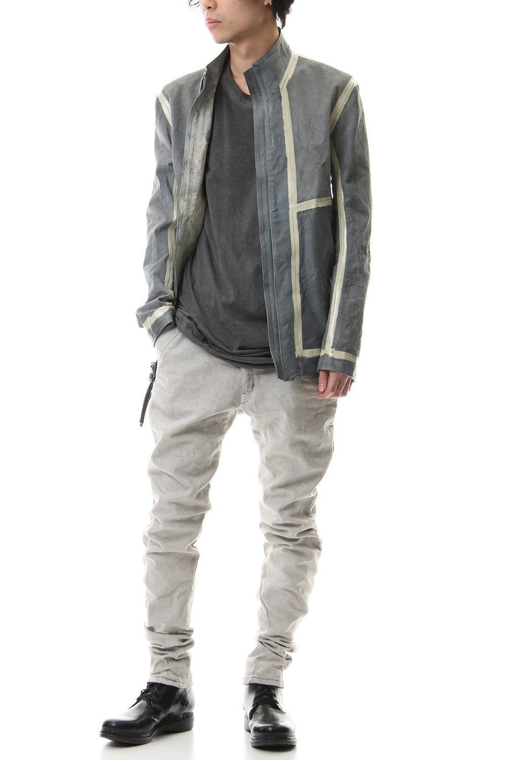 FASCINATE Limited Denim Slim Pants L.Charcoal