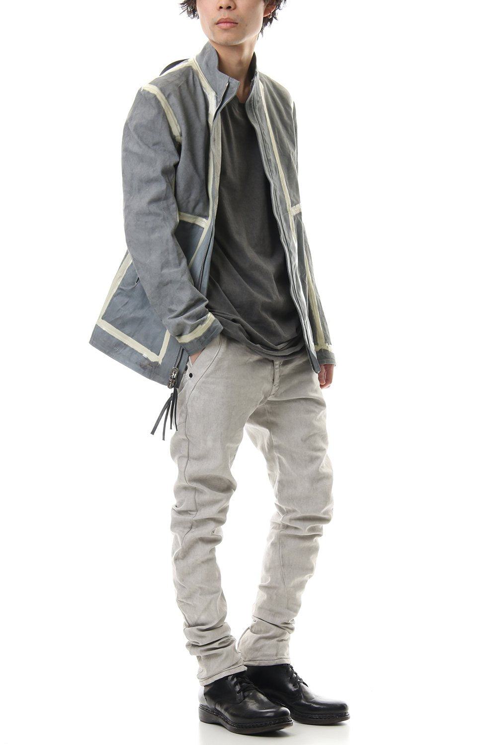 FASCINATE Limited Denim Slim Pants L.Charcoal