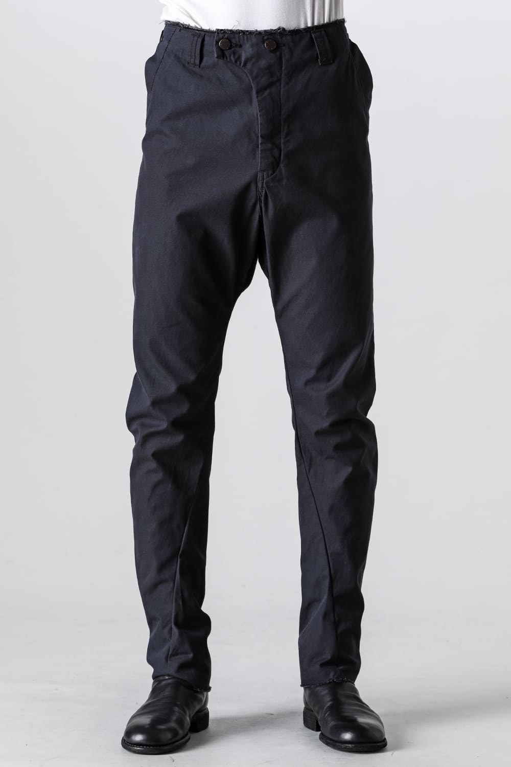 Slim pants high density cotton