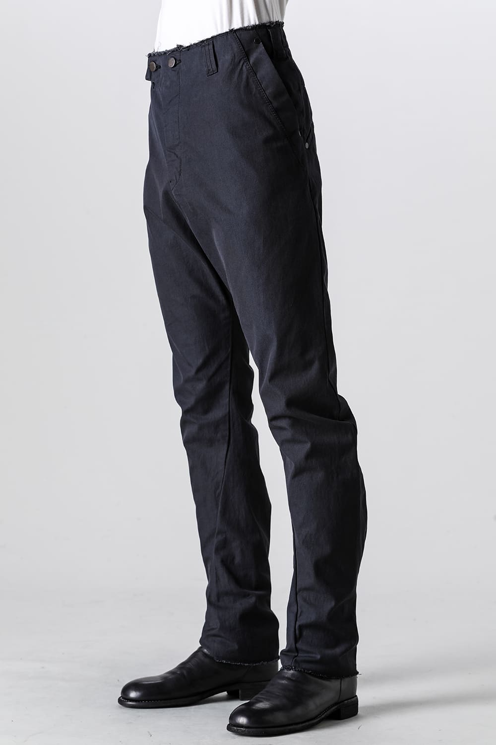 Slim pants high density cotton