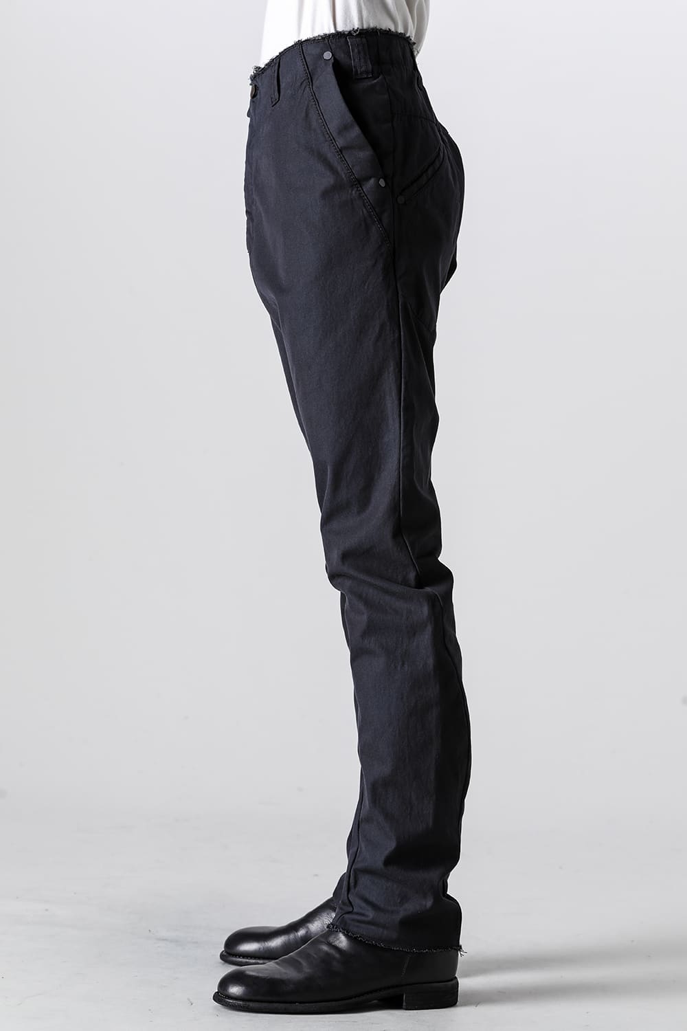 Slim pants high density cotton