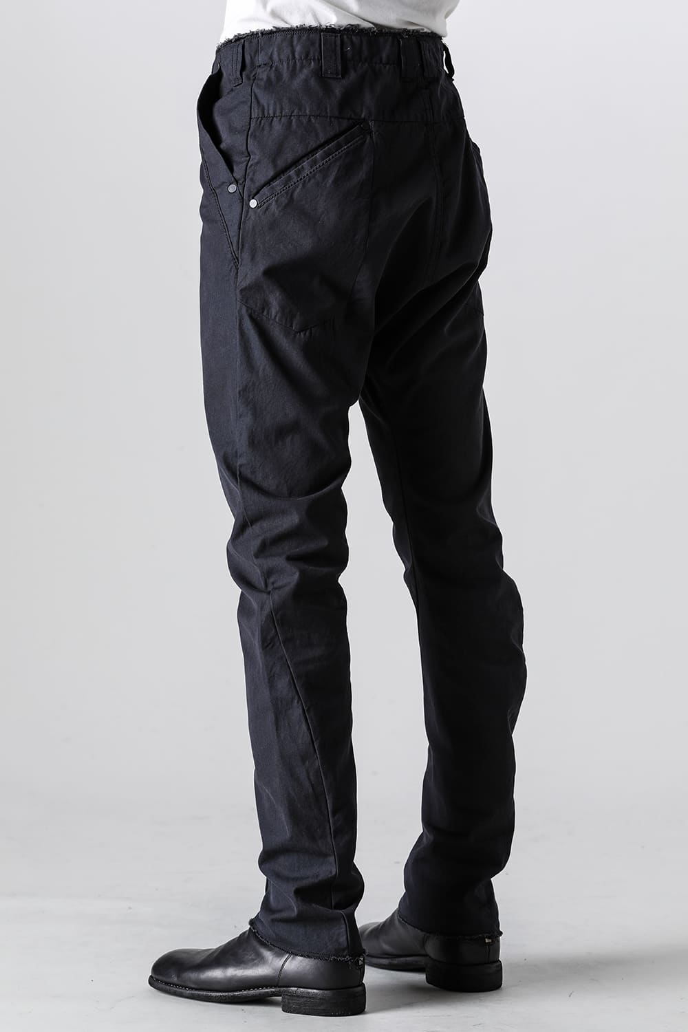 Slim pants high density cotton