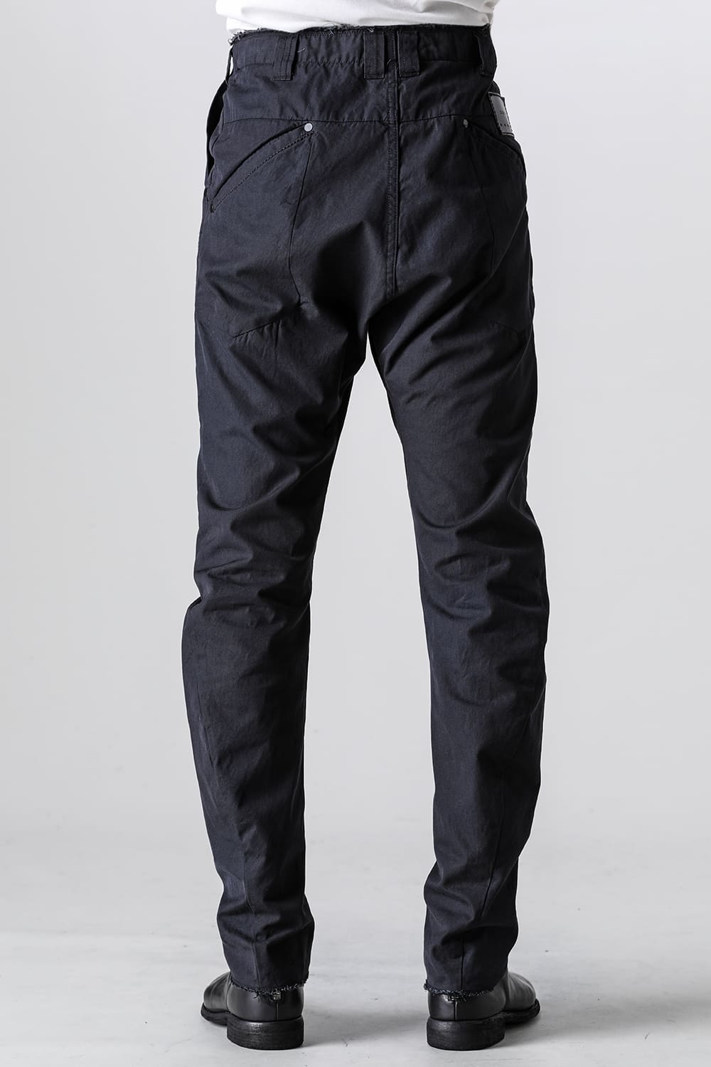 Slim pants high density cotton