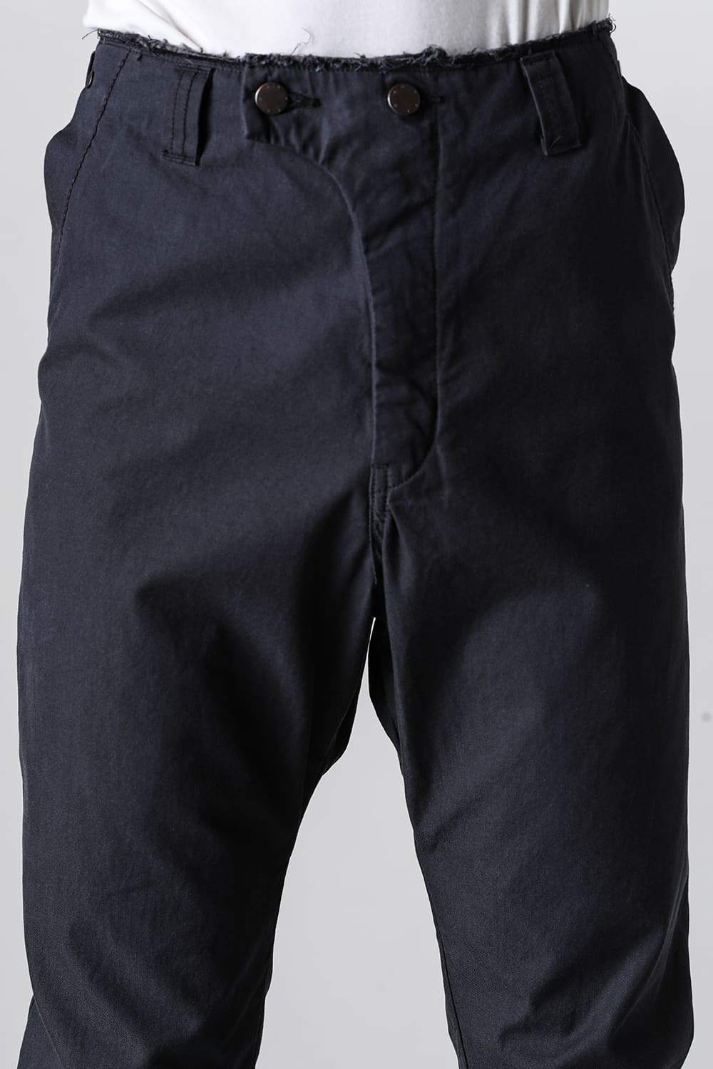 Slim pants high density cotton