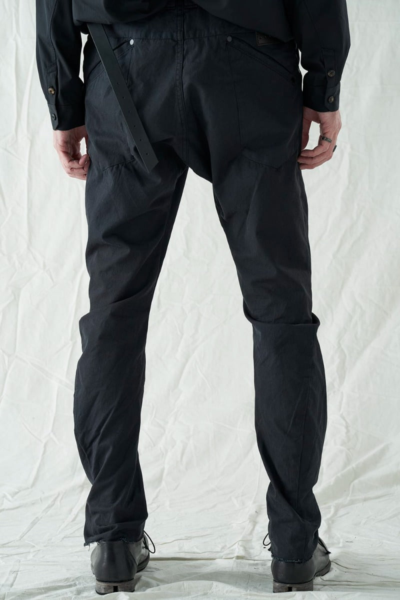 Slim pants high density cotton