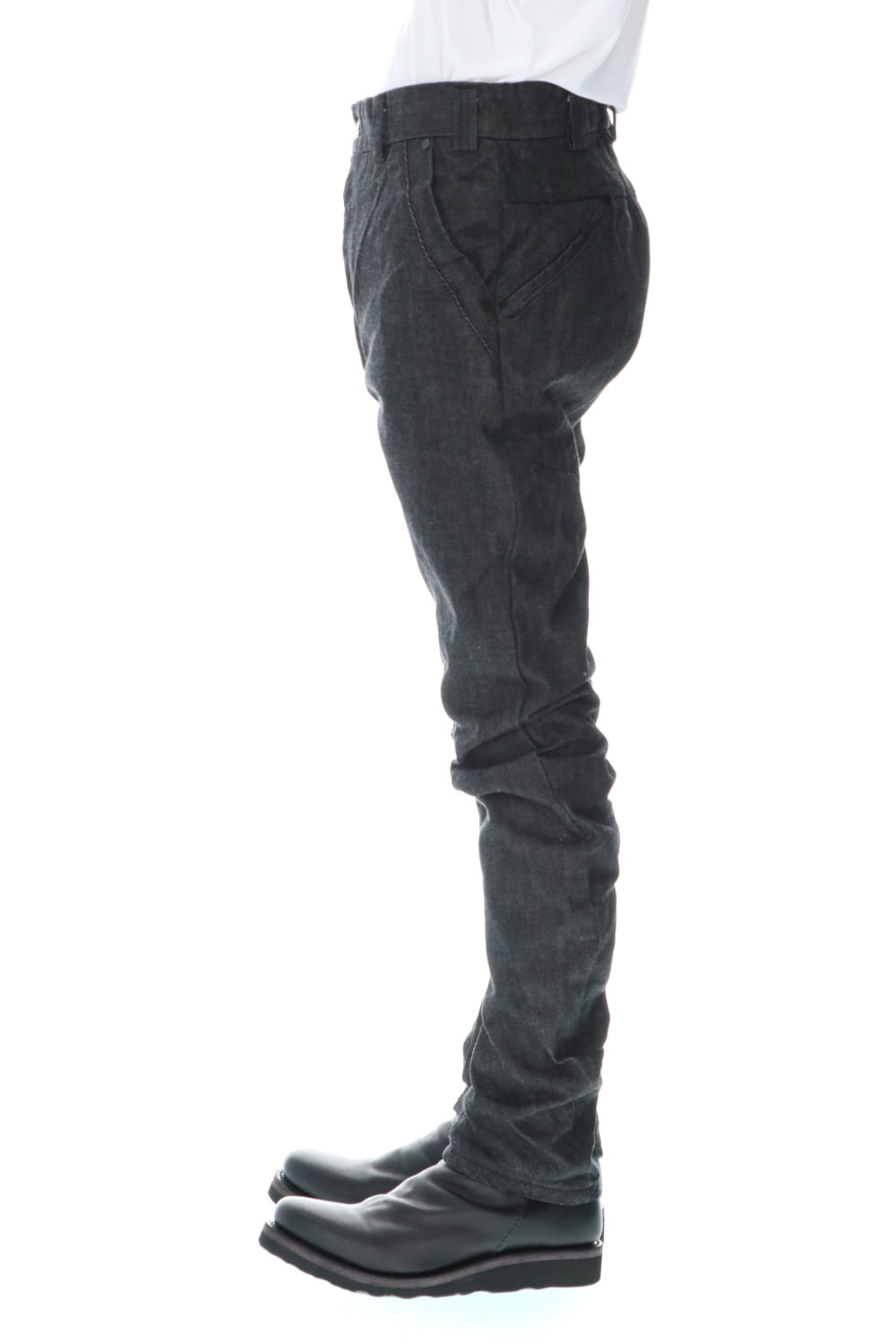 Denim 13oz cotton selvedge Black