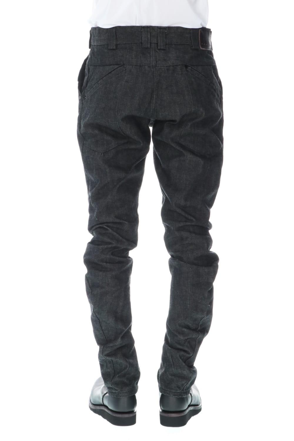 Denim 13oz cotton selvedge Black