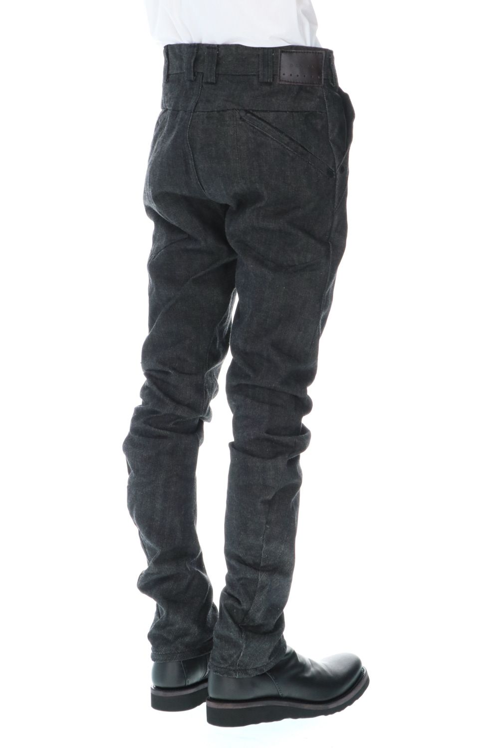 Denim 13oz cotton selvedge Black