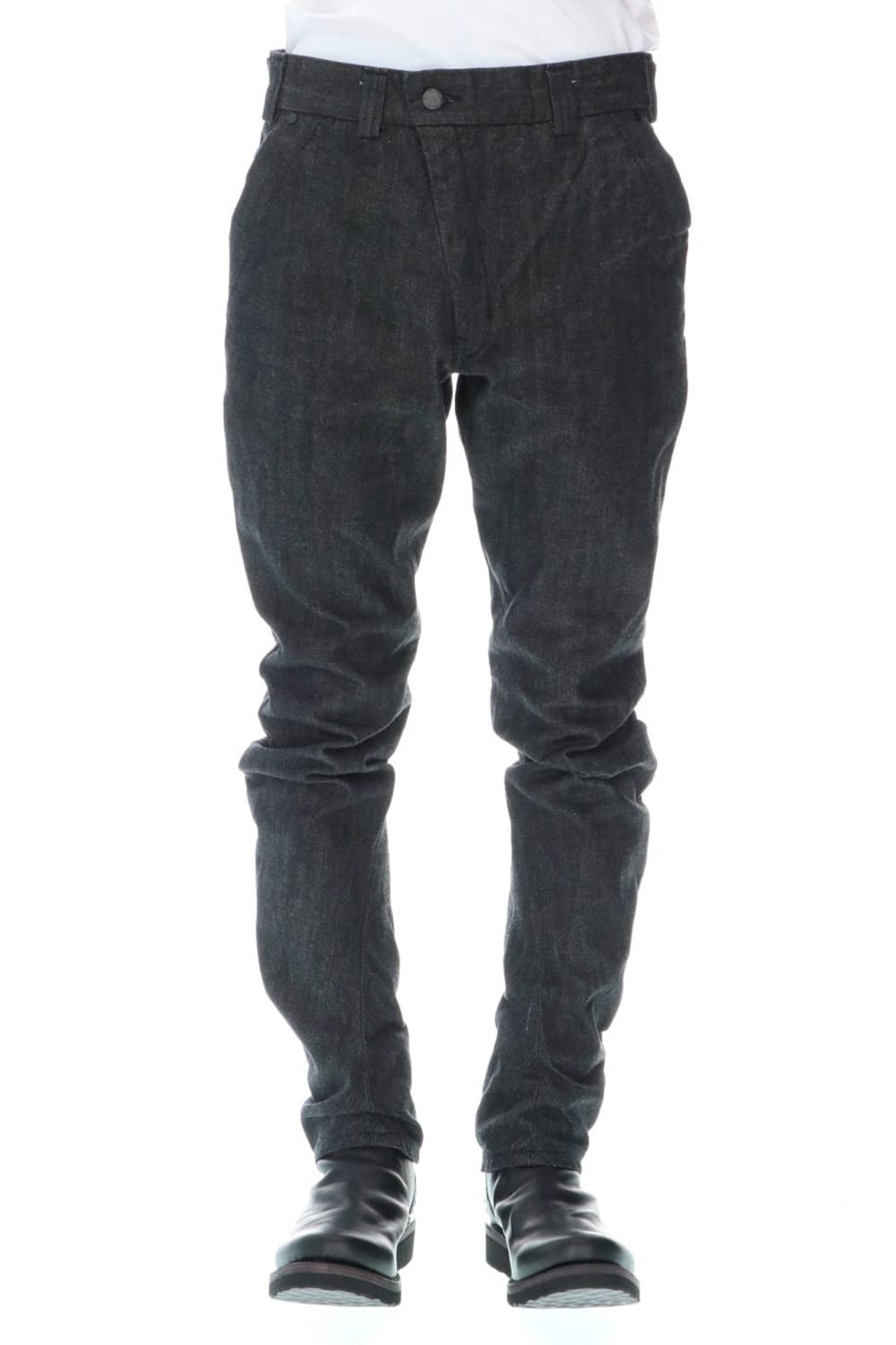Denim 13oz cotton selvedge Black