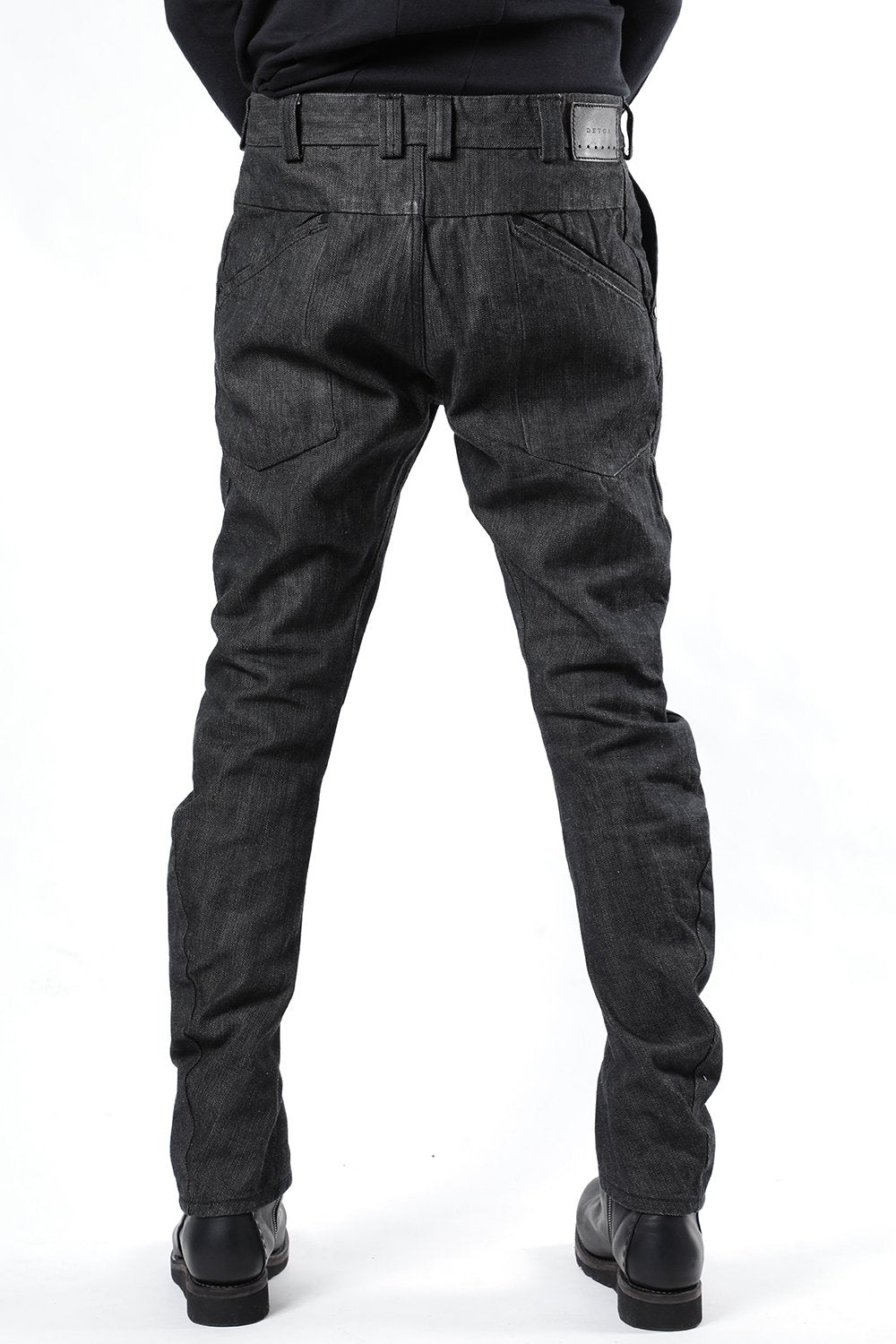 Denim 13oz cotton selvedge Black