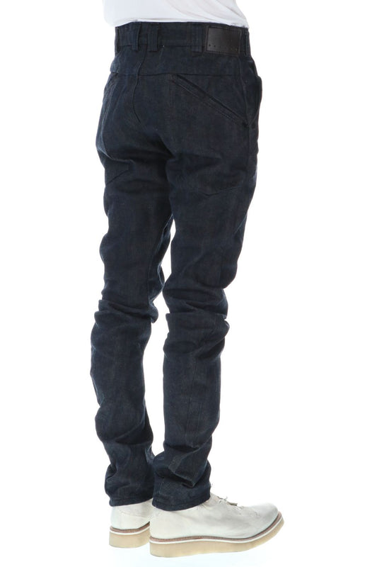 Denim 13oz cotton selvedge Indigo Blue