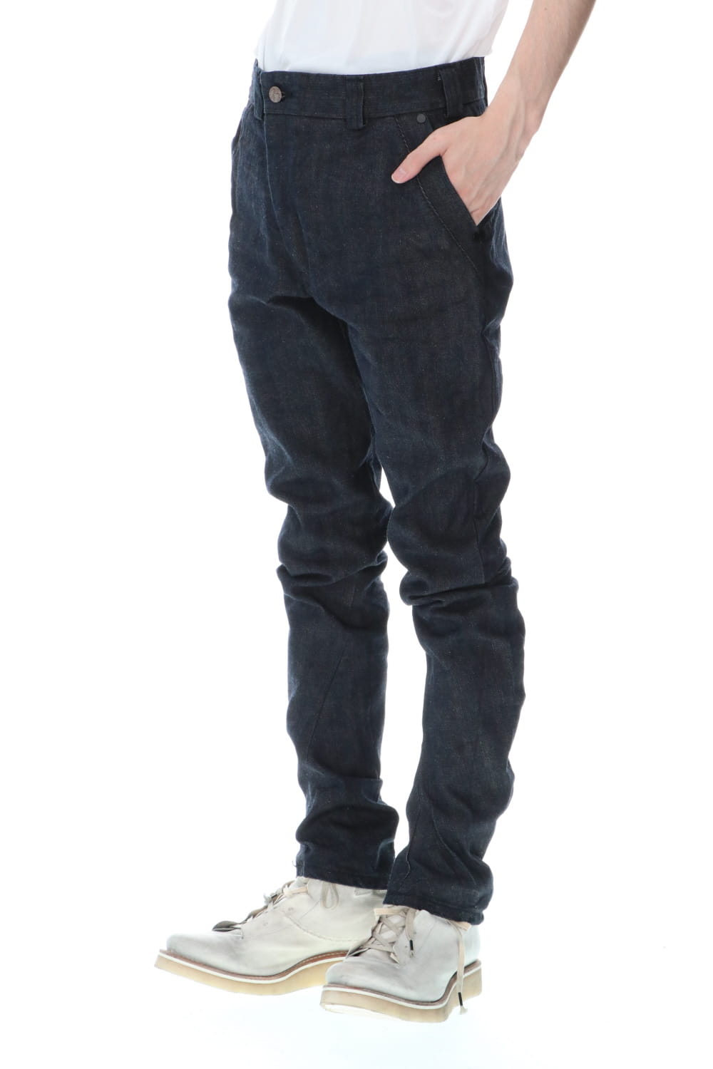 Denim 13oz cotton selvedge Indigo Blue