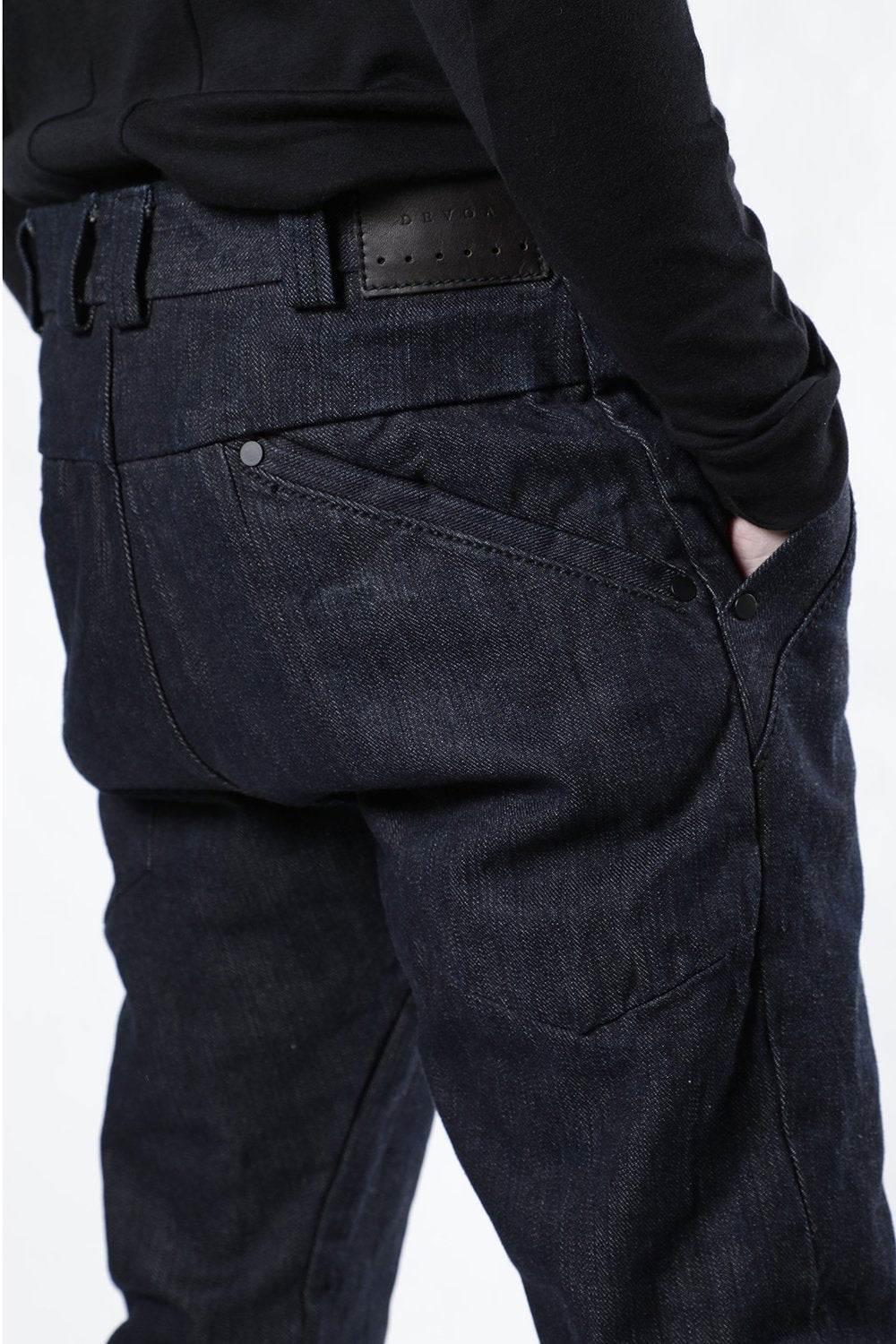 Denim 13oz cotton selvedge Indigo Blue