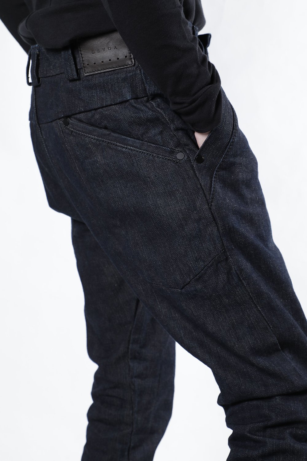 Denim 13oz cotton selvedge Indigo Blue