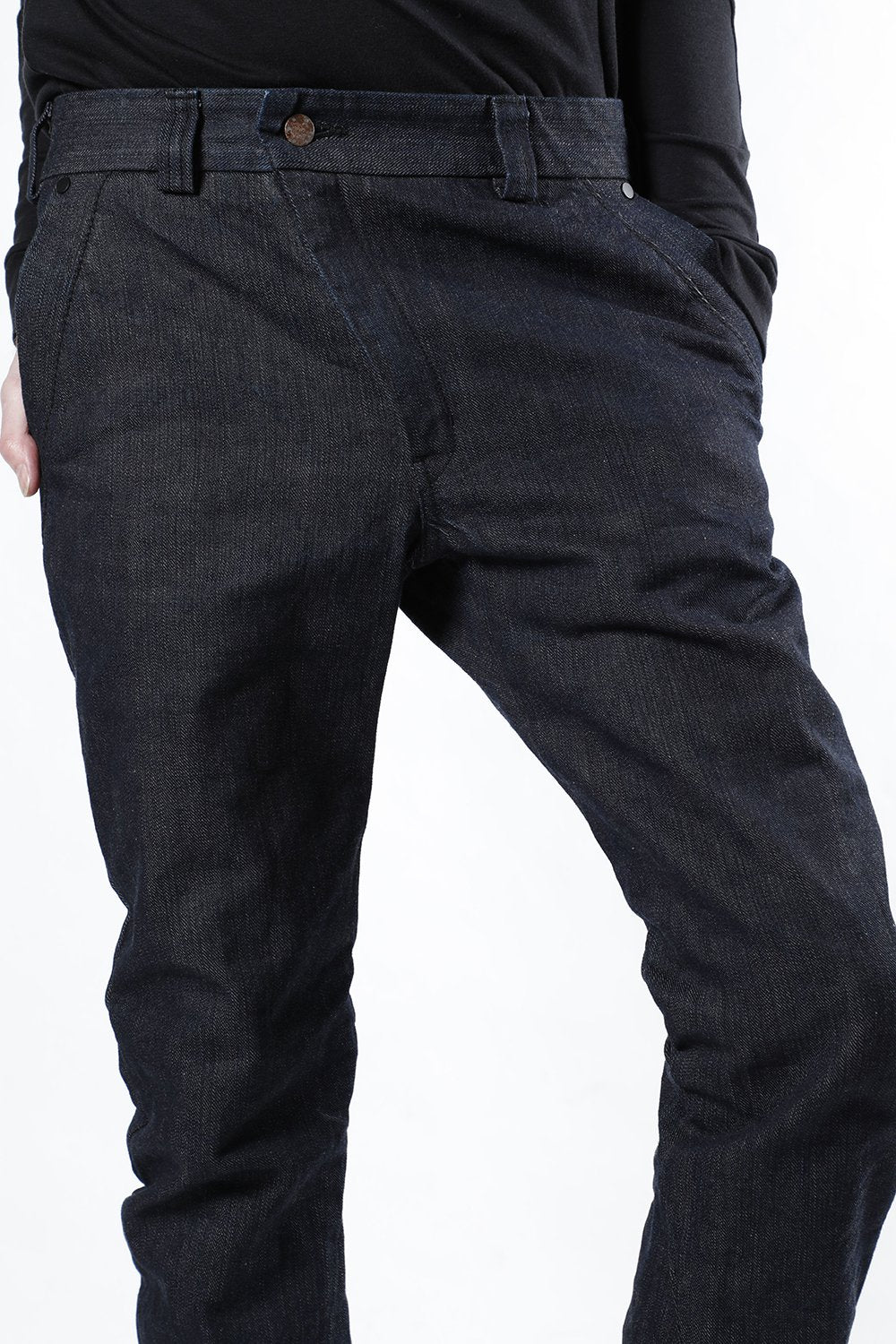 Denim 13oz cotton selvedge Indigo Blue