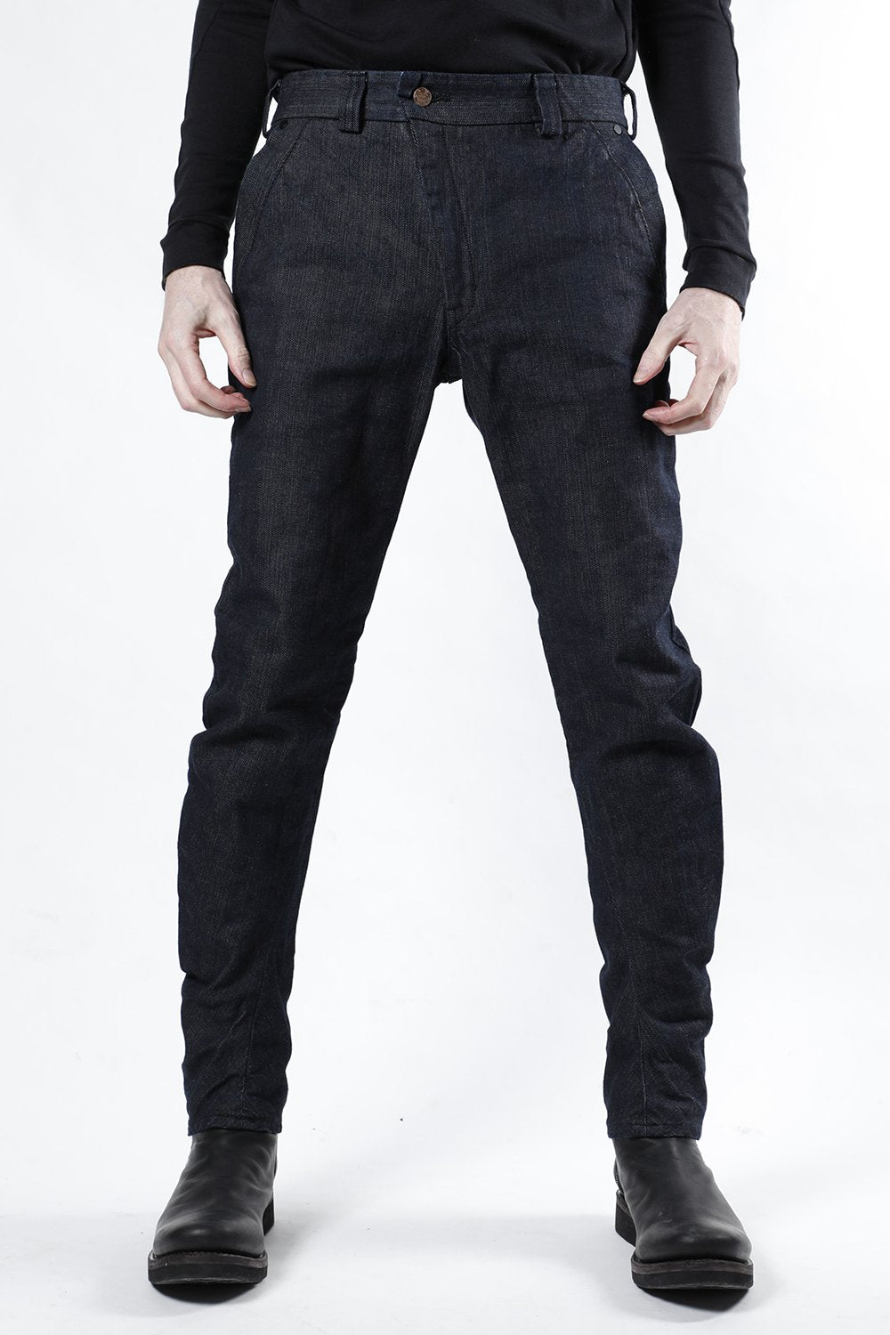 Denim 13oz cotton selvedge Indigo Blue