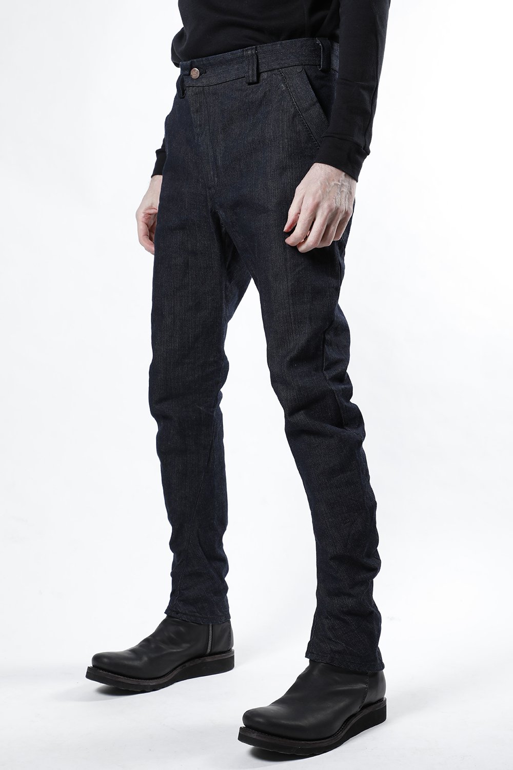 Denim 13oz cotton selvedge Indigo Blue
