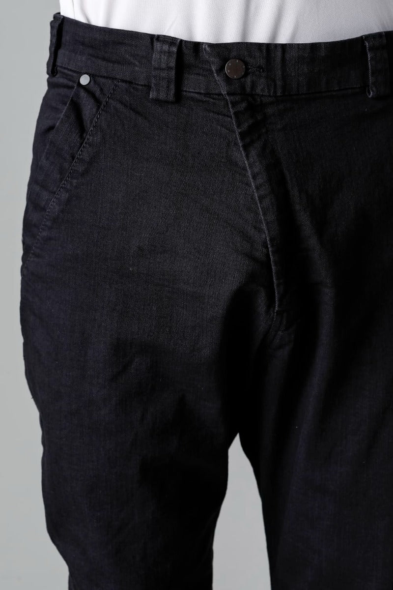 スリム パンツ 9oz ストレッチ デニム Black