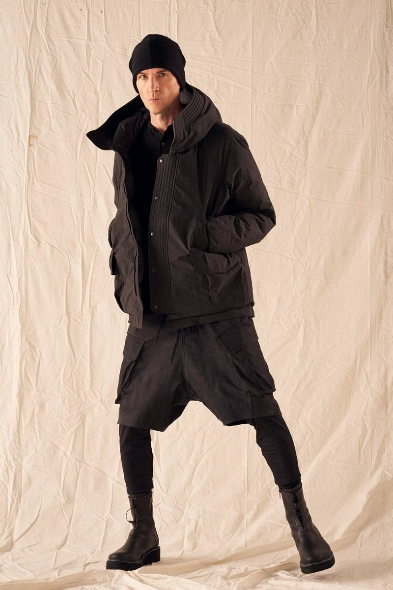 レイヤード パンツ ポリエステル スエード