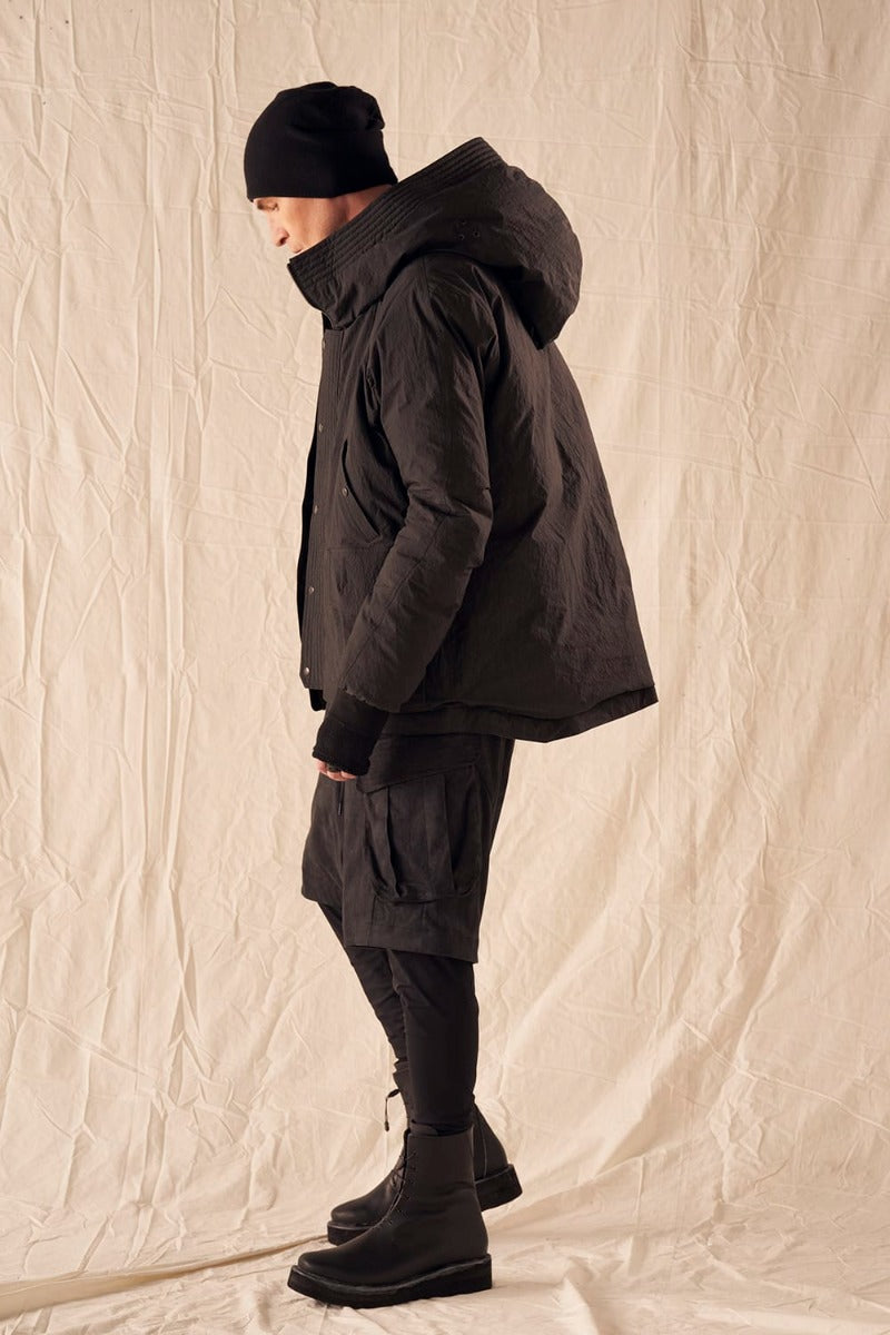 レイヤード パンツ ポリエステル スエード