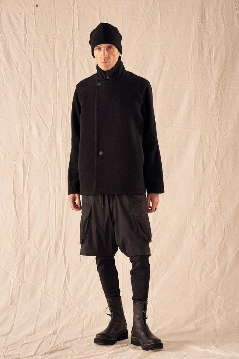 レイヤード パンツ ポリエステル スエード