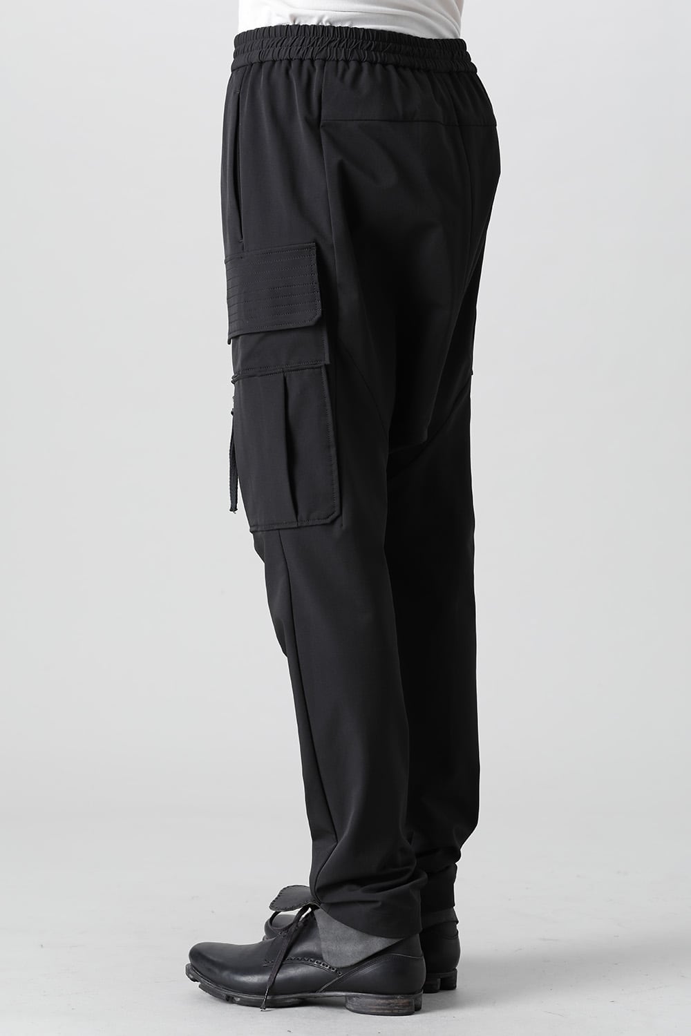 Cargo drop crotch pants stretch dryskin