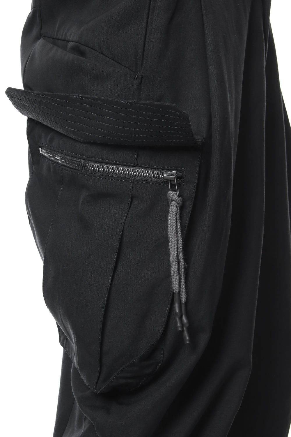 クロップド パンツ ハイ デンシティ シルク