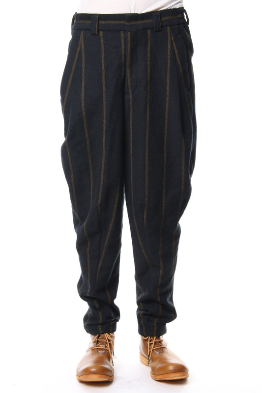 Relax Pants Wool Stripe