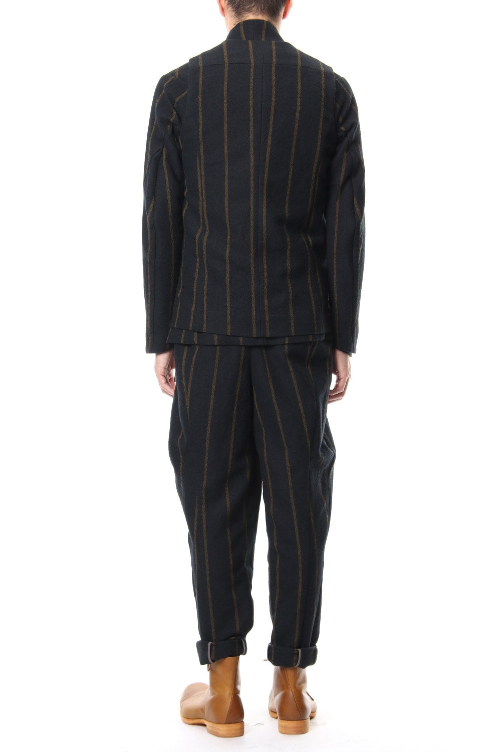 Relax Pants Wool Stripe