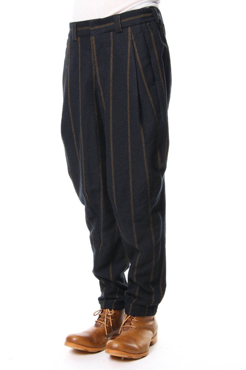 Relax Pants Wool Stripe