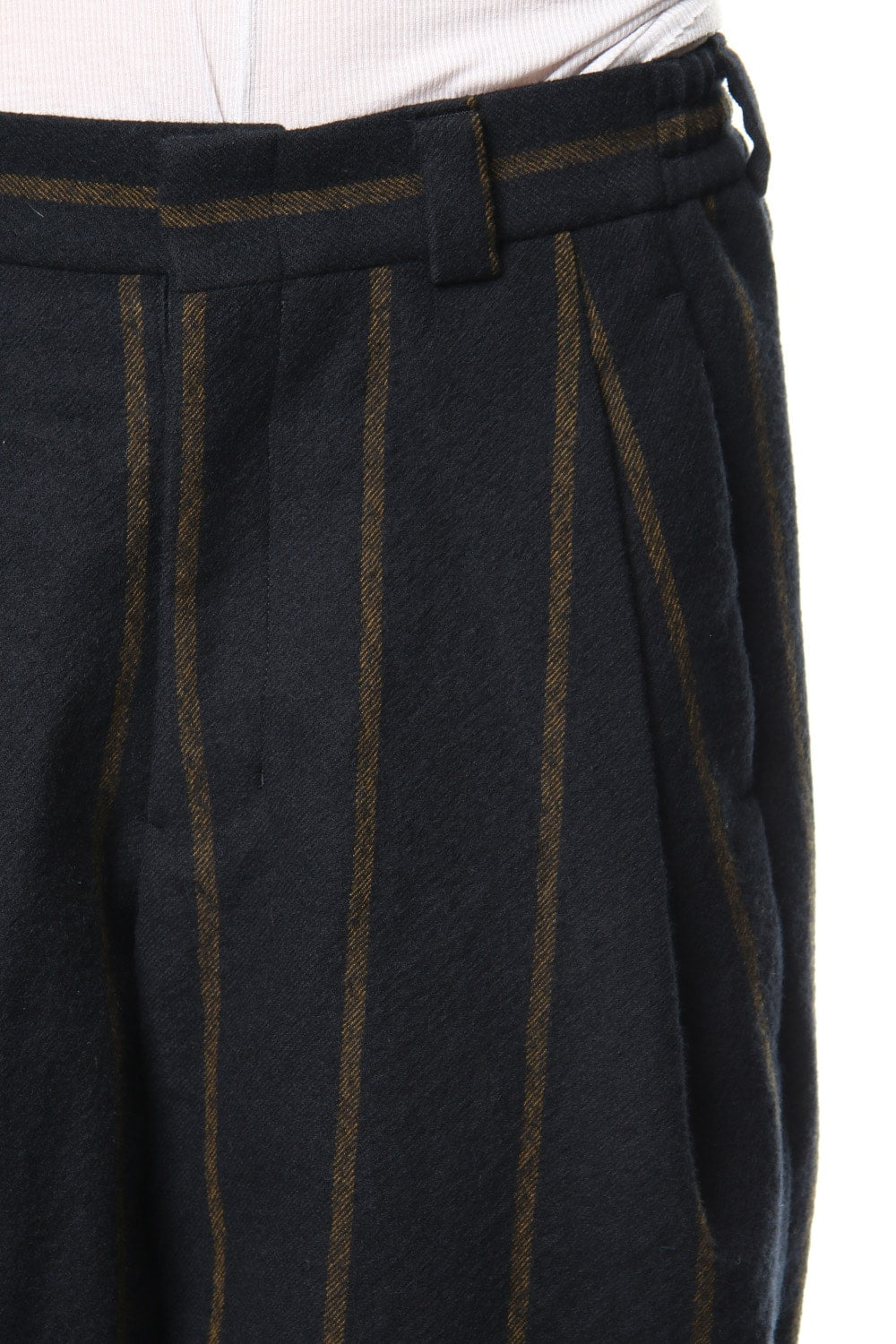Relax Pants Wool Stripe