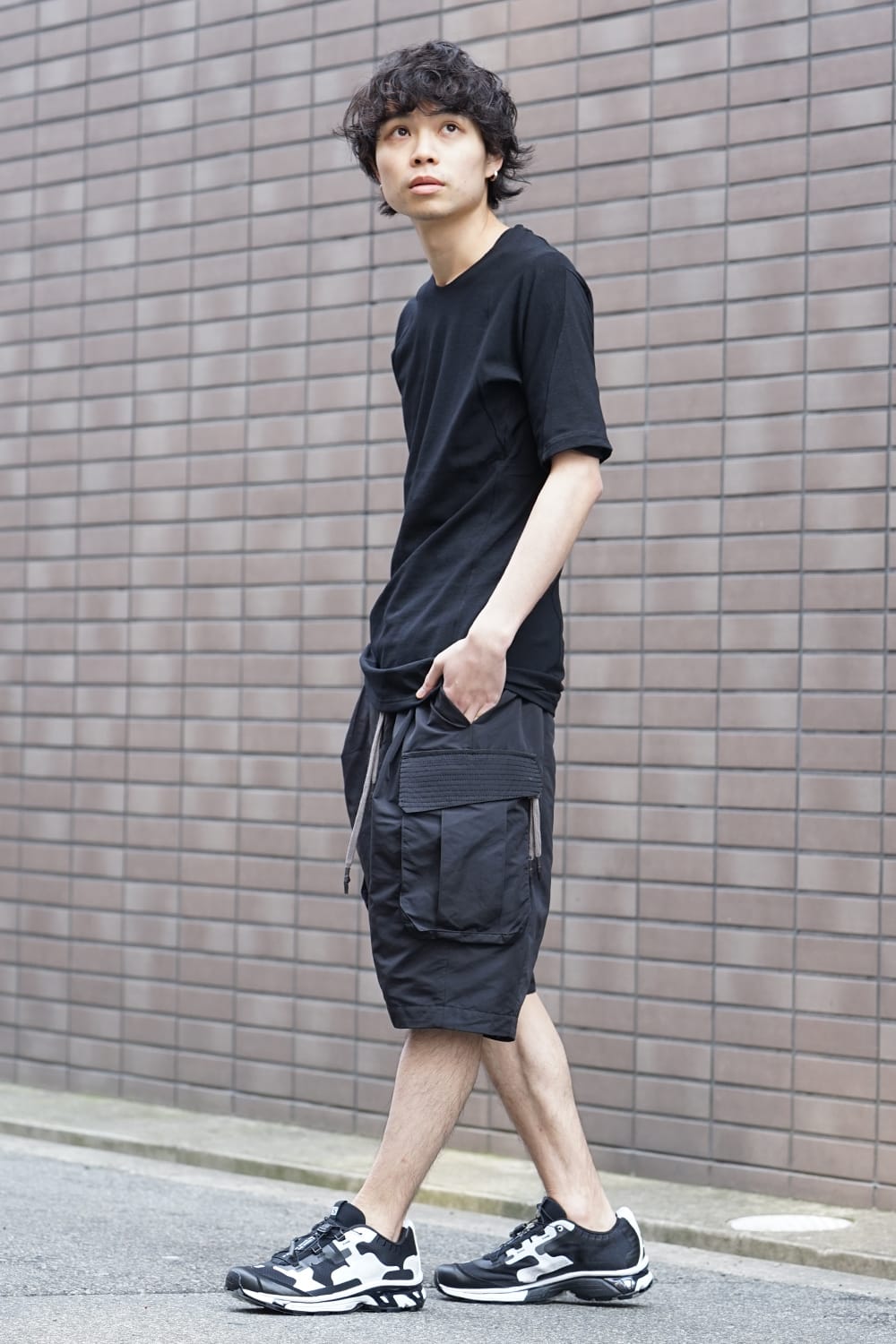 Cargo Short Pants High Density Polyester