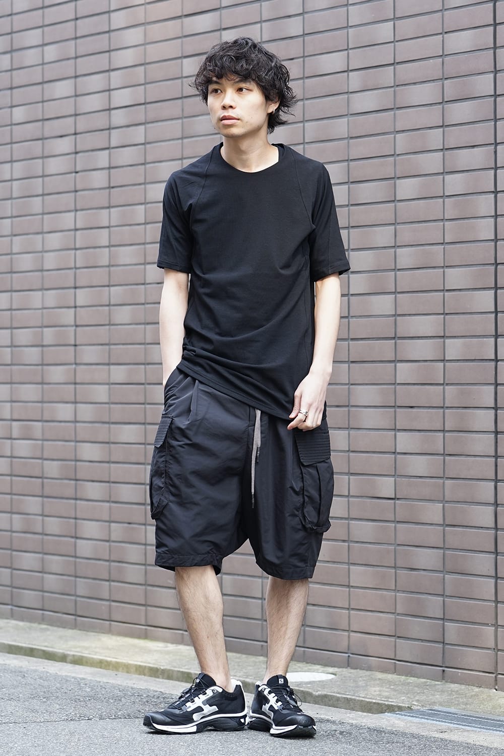 Cargo Short Pants High Density Polyester