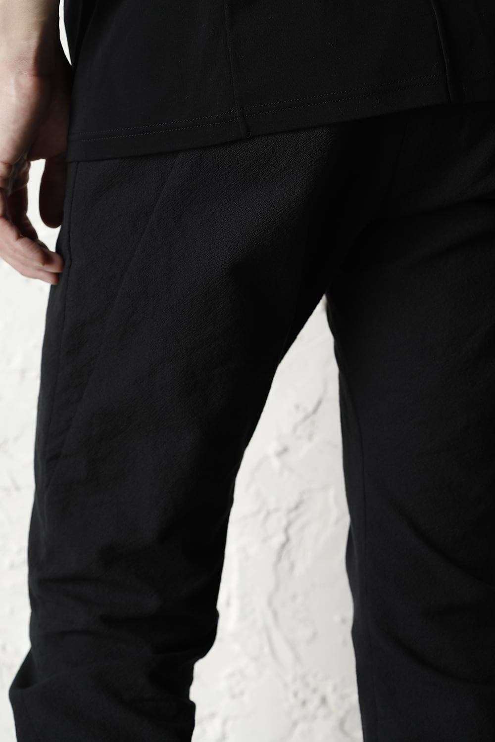 Slim pants cotton / nylon