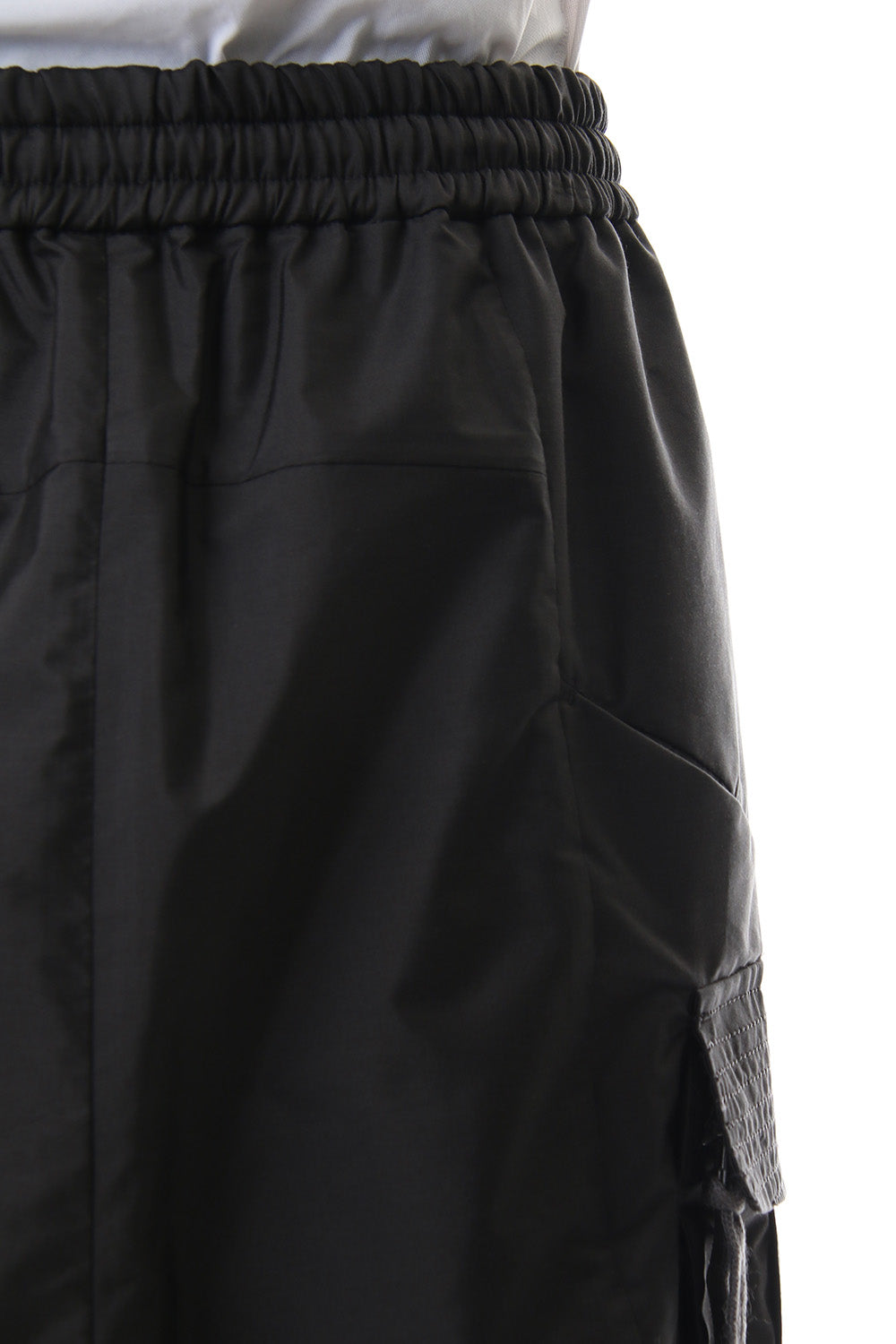 Cargo short pants High density silk - Charcoal