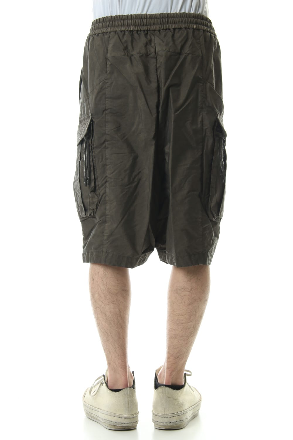 Cargo short pants High density silk - Dirty Beige