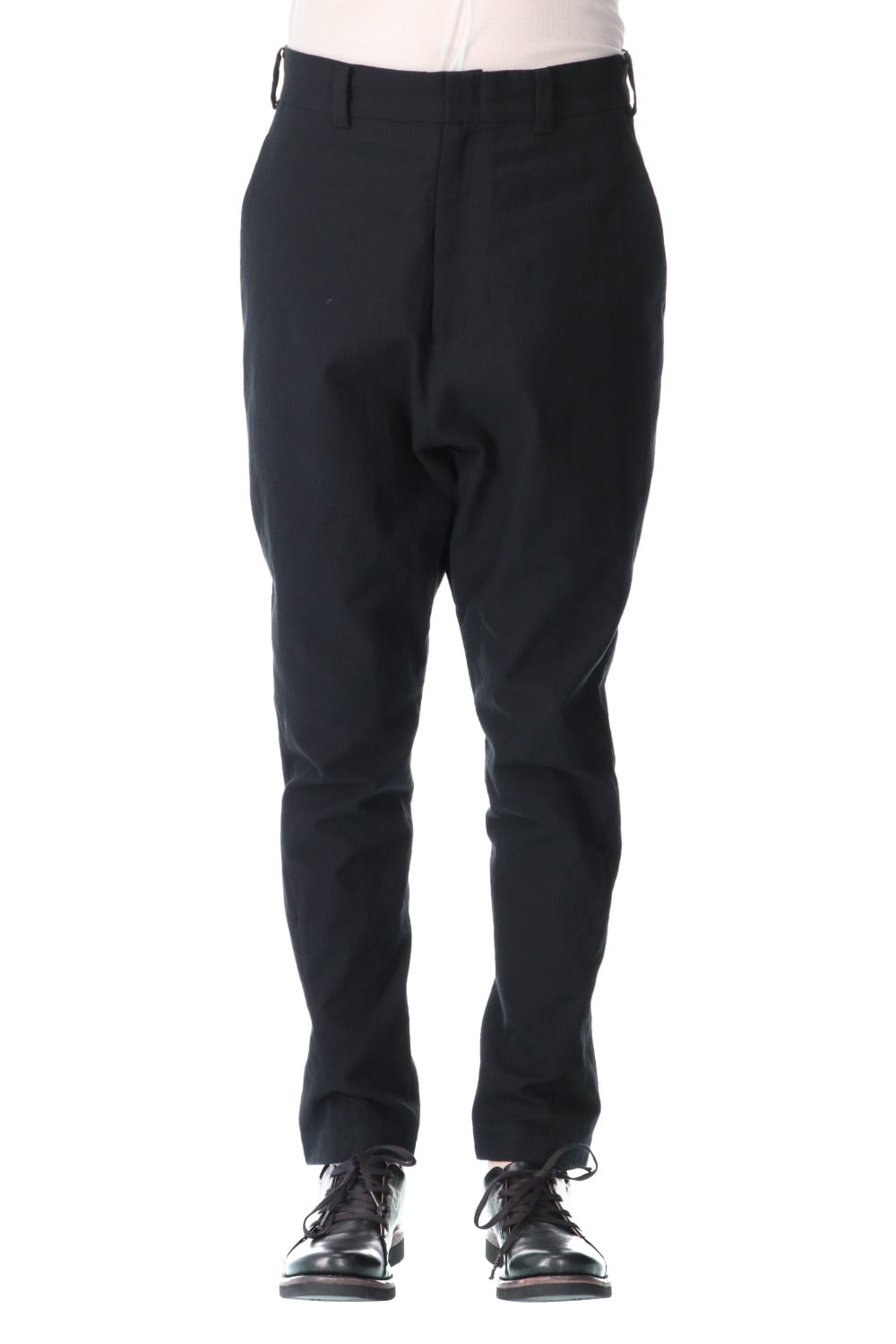 Drop crotch pants cotton / nylon