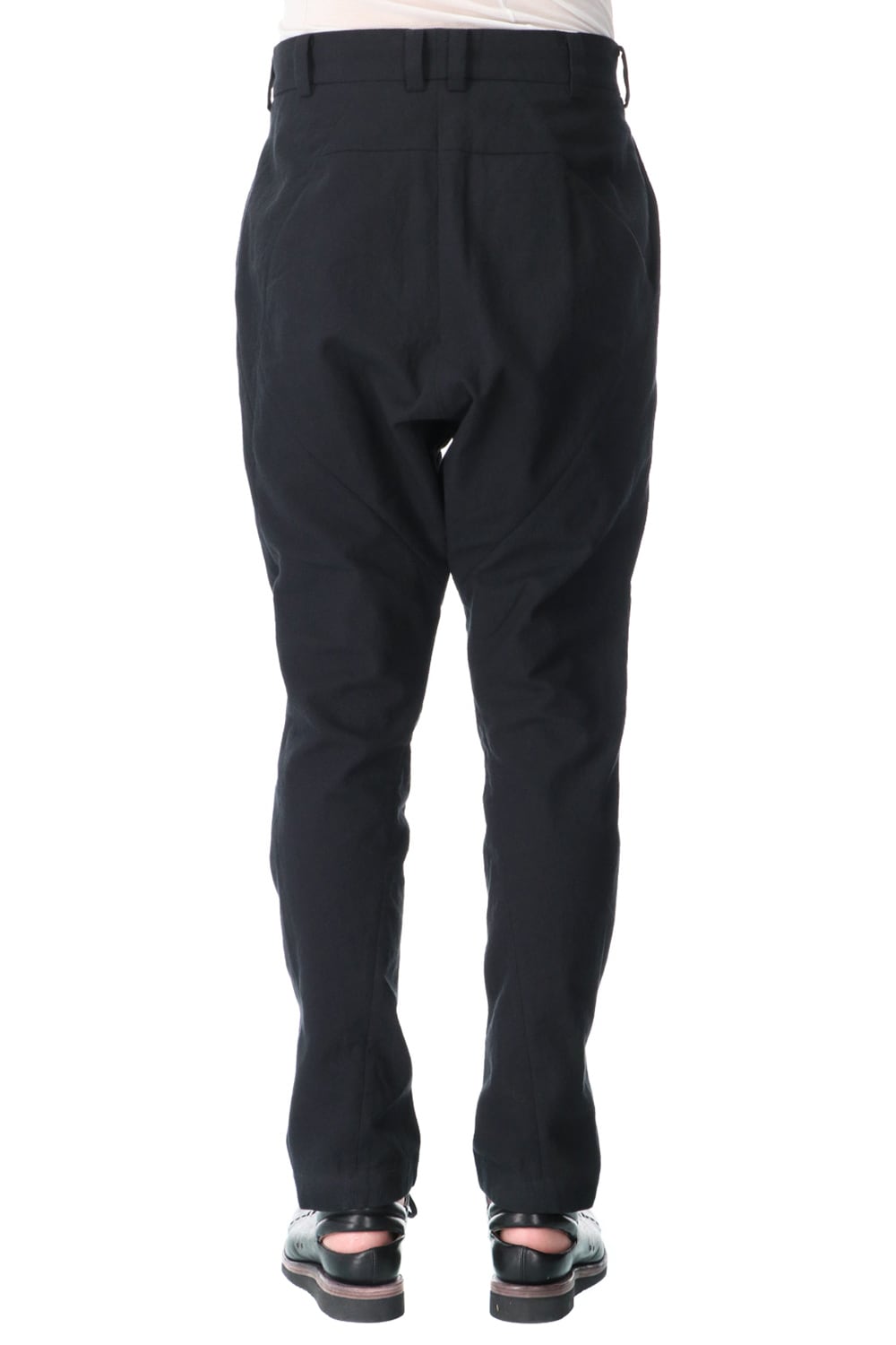 Drop crotch pants cotton / nylon