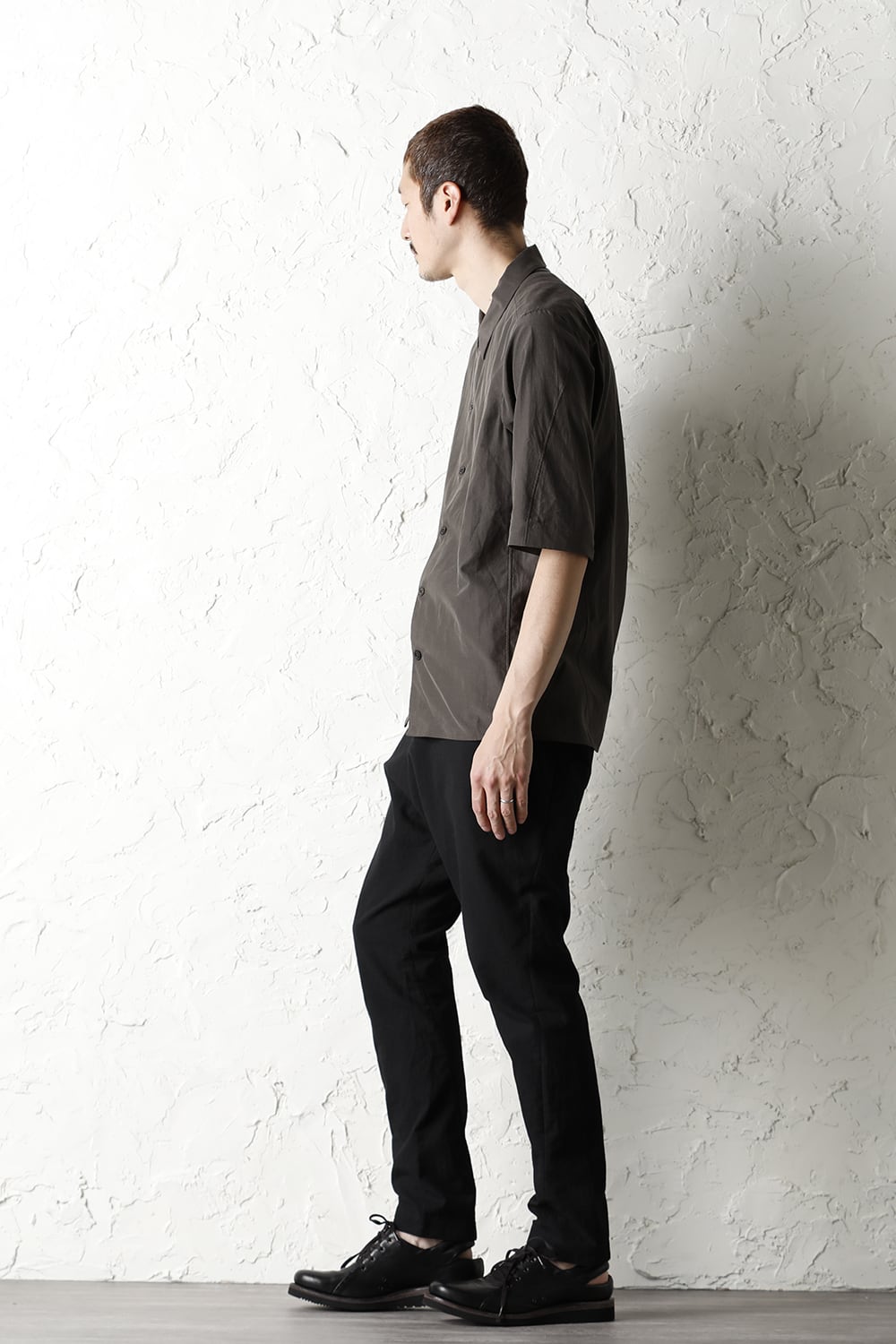 Drop crotch pants cotton / nylon