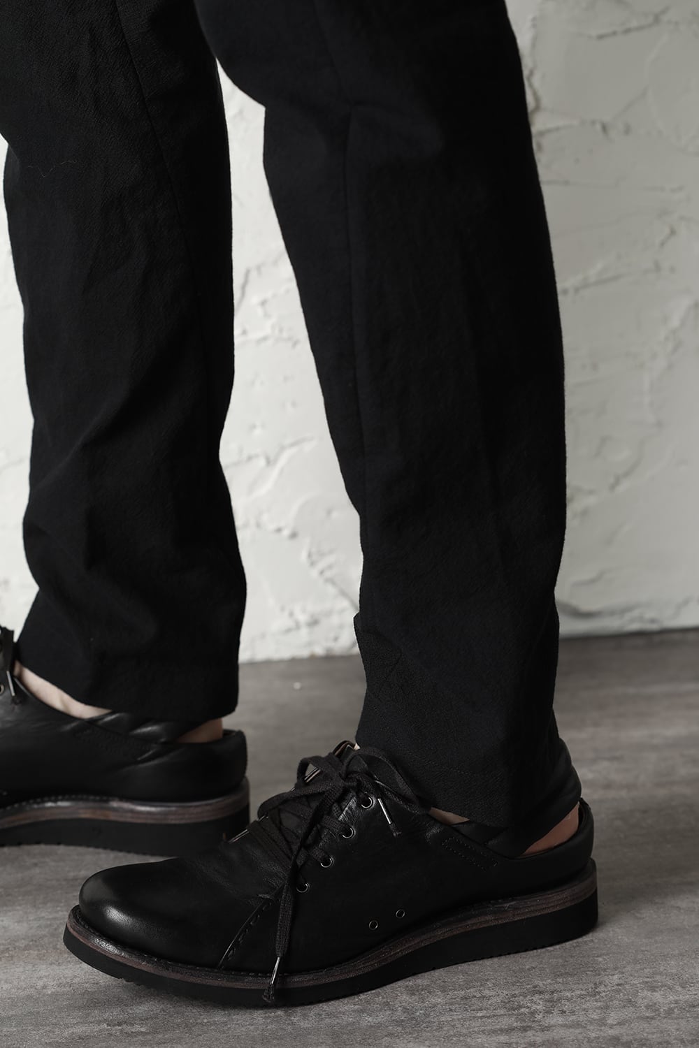 Drop crotch pants cotton / nylon