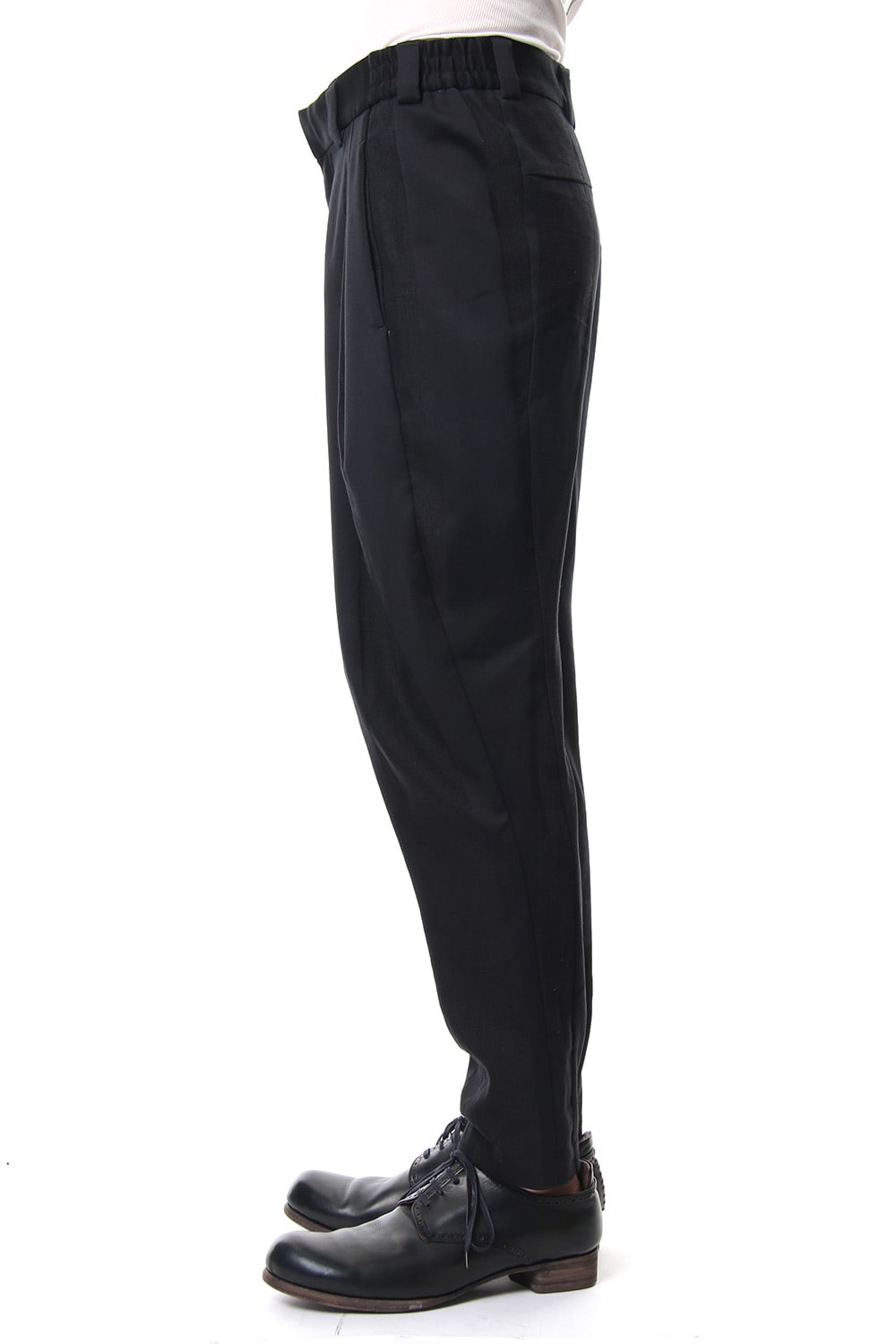 Relax pants cotton linen stripe