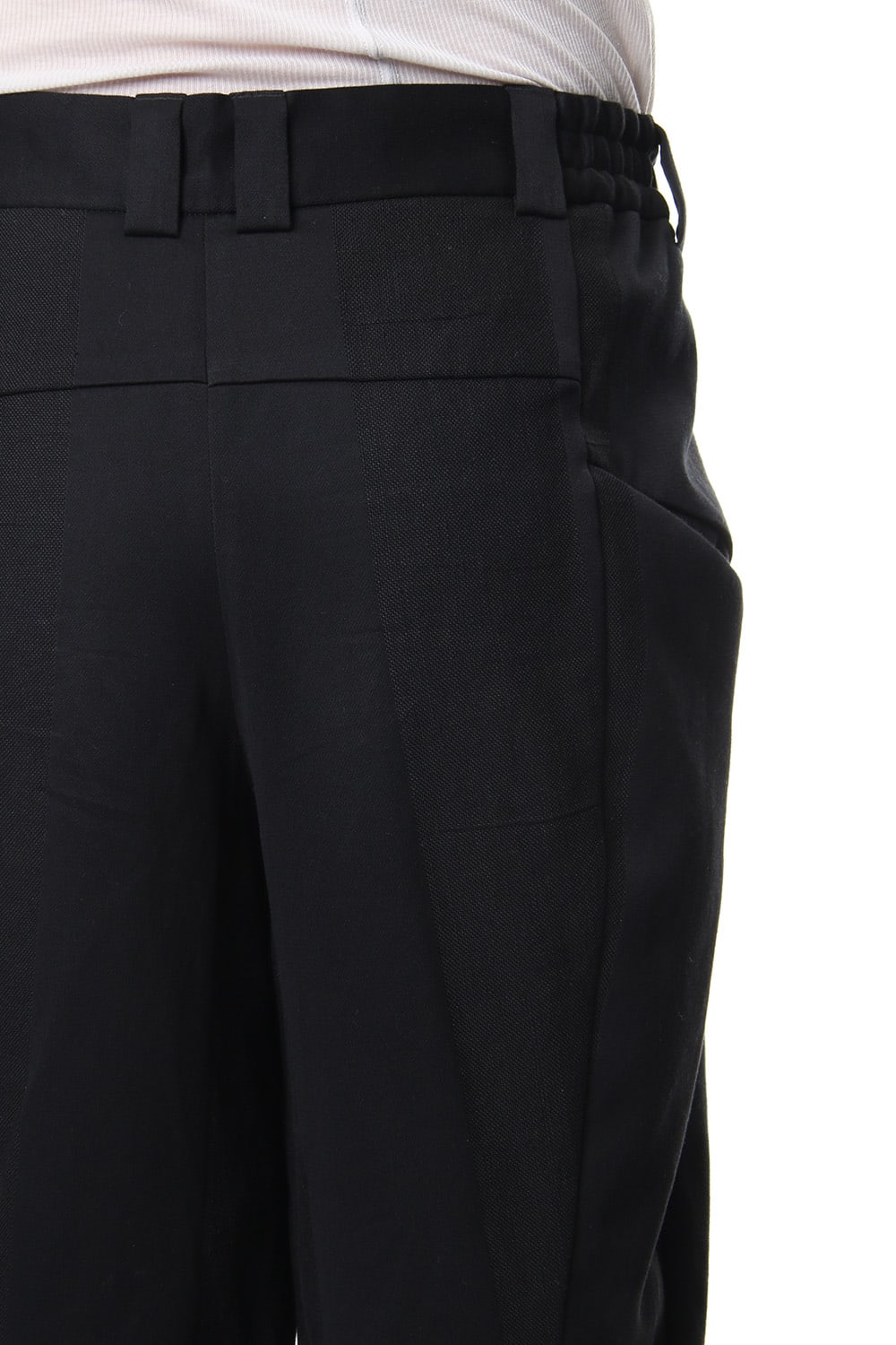 Relax pants cotton linen stripe