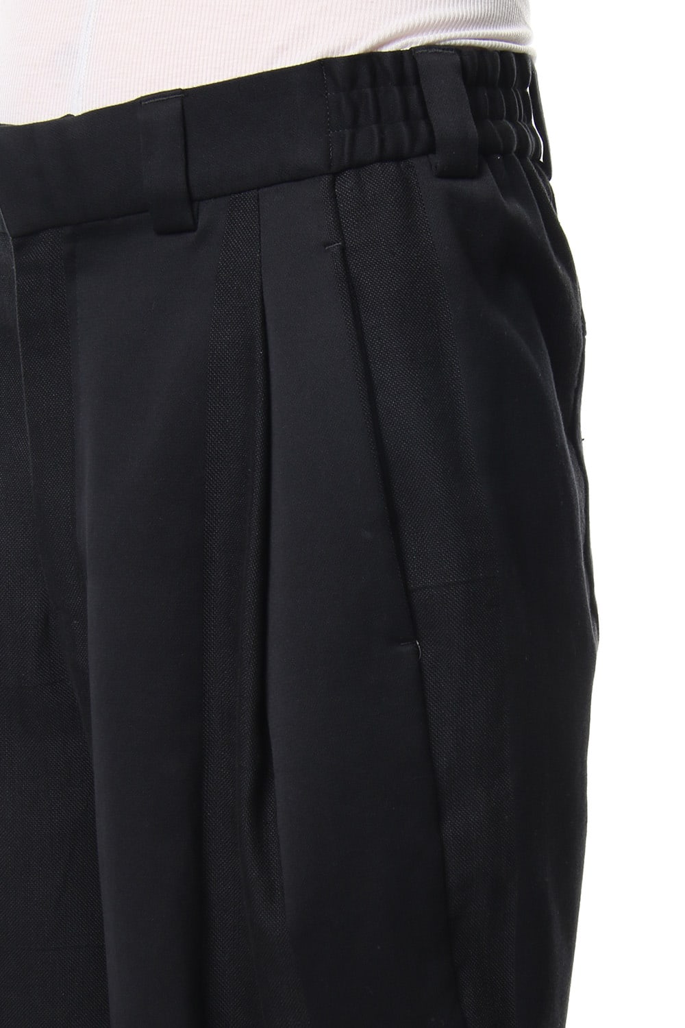 Relax pants cotton linen stripe