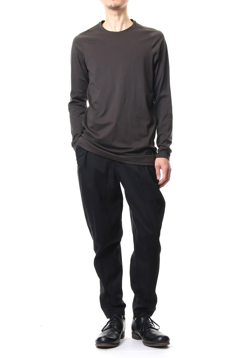 Relax pants cotton linen stripe