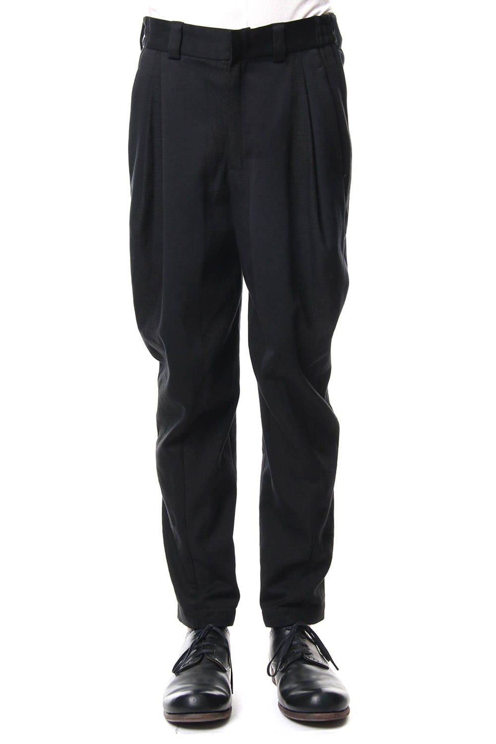 Relax pants cotton linen stripe