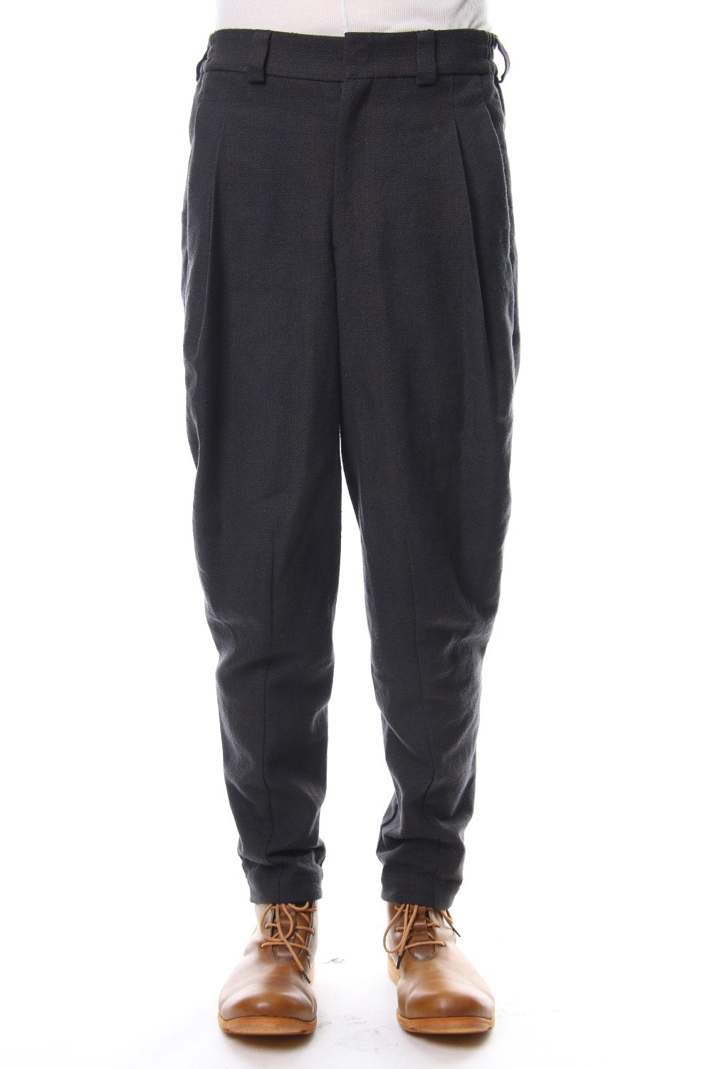 Relax pants   silk / linen check