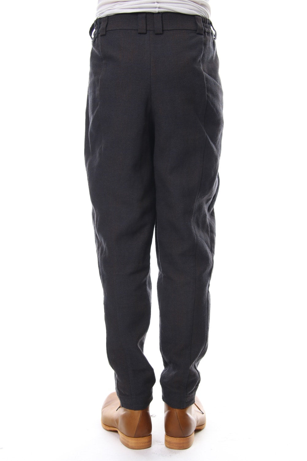 Relax pants   silk / linen check